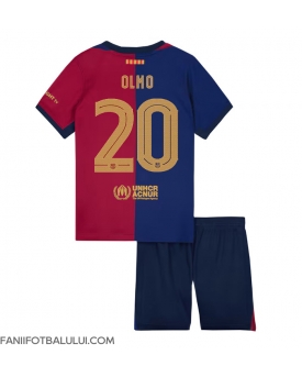 Barcelona Dani Olmo #20 Echipament de Fotbal Replică 2024-25 Copii Acasa (+ Șorturi)